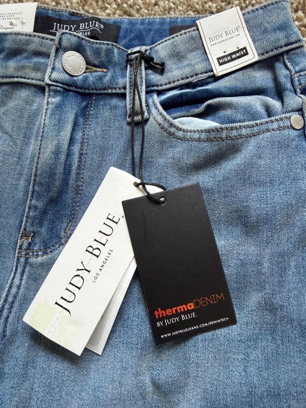 Judy Blue Boyfriend Jeans - Picture 4 of 9